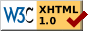 XHTML 1.0